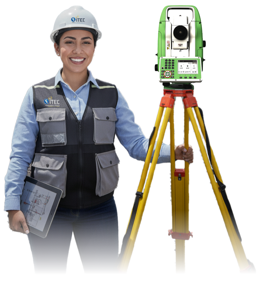 Imagen gráfica del curso Topografía en Altimetría y Planimetría
