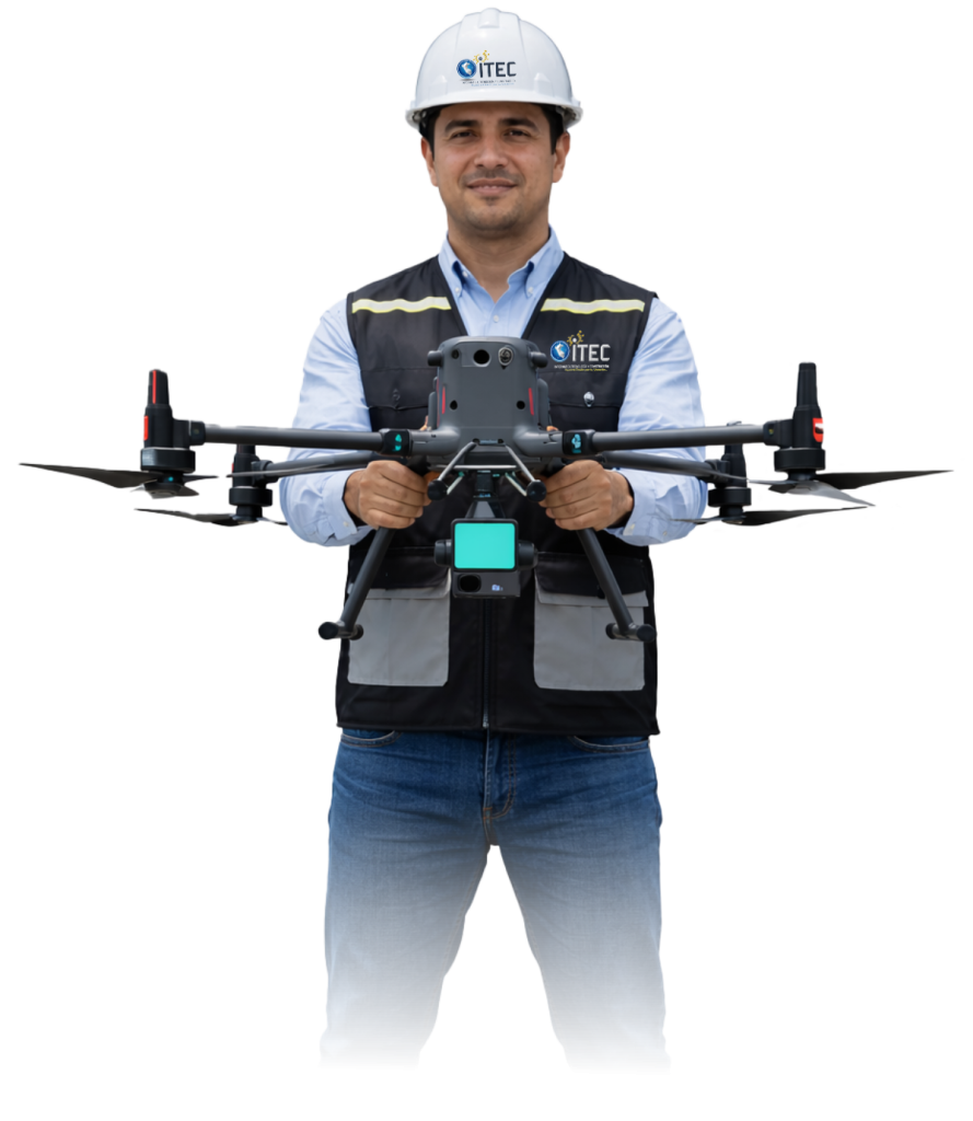 Imagen gráfica del curso Fotogrametría RPAS y GPS Diferencial GNSS.